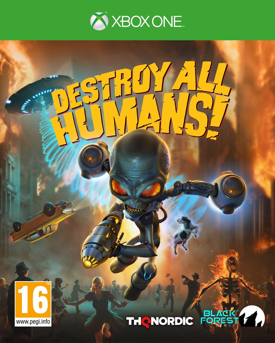 Microsoft Destroy All Humans! Xbox One Basis