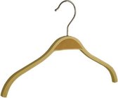 De Kledinghanger Gigant - 30 x Kinderhanger berkenhout naturel gelakt, 34 cm