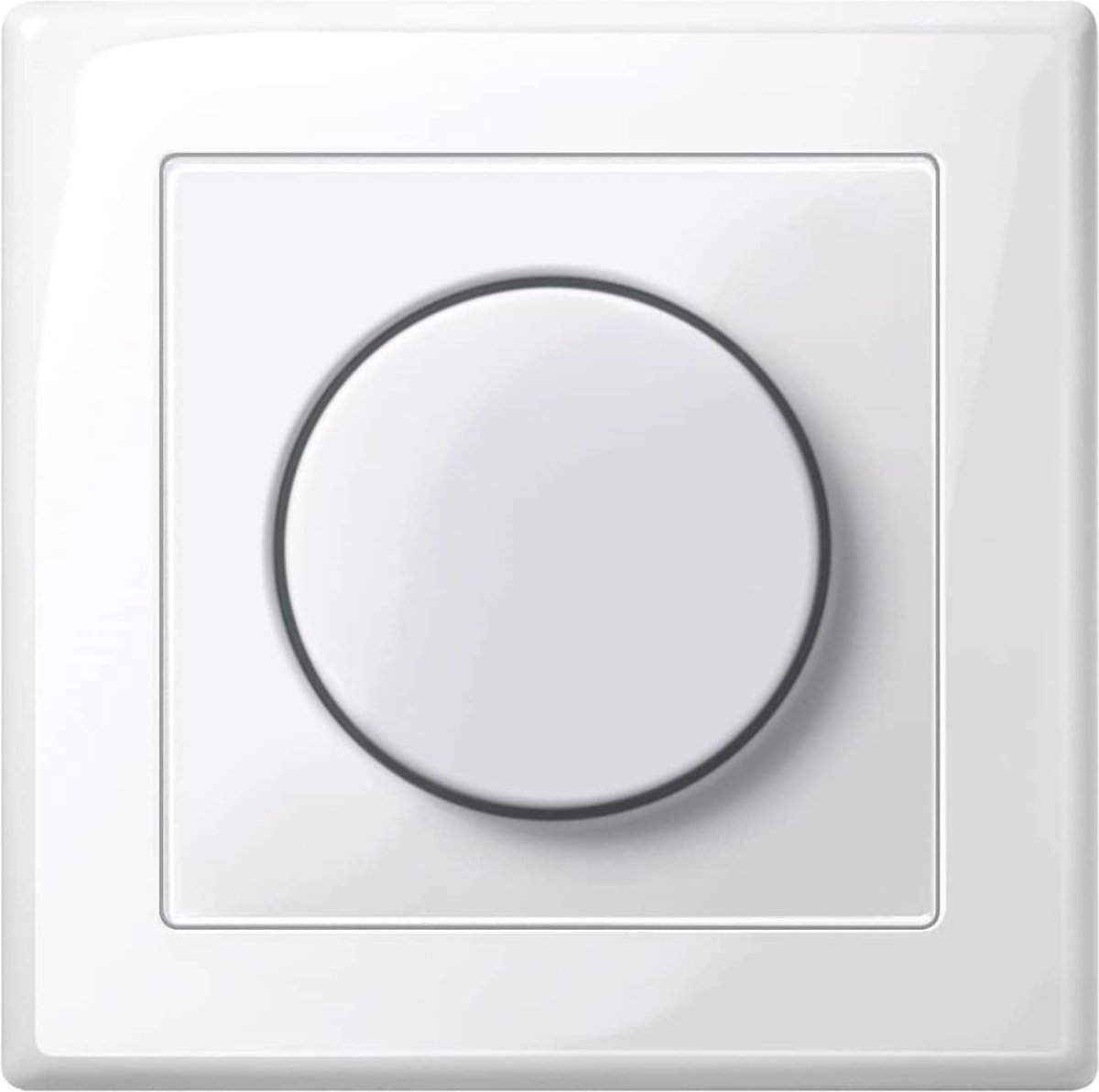 Draaidimmer Druk-Uit-Schakelaar Compleet - in Polarwit - M-Smart - Schneider Electric - MTN5131-478119_TO