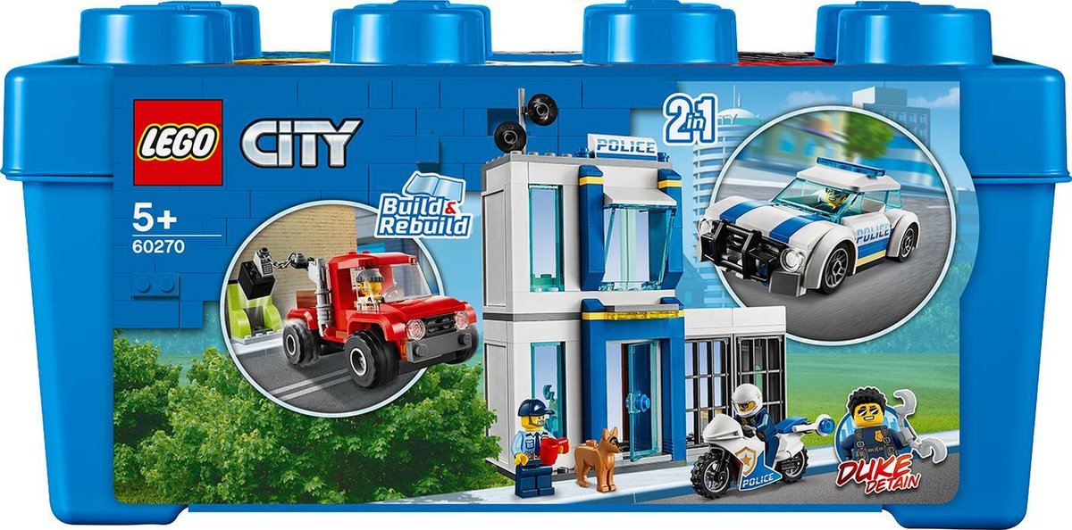 LEGO City Politie Opbergdoos - 60270 | bol