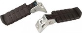 voetsteunen 1117S bromfiets 12 cm zwart per stel
