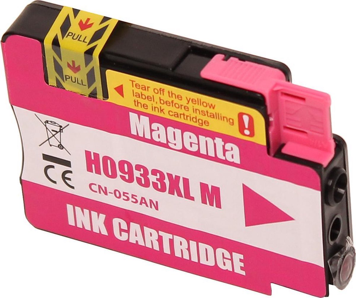 ABC huismerk inkt cartridge geschikt voor HP 933XL magenta voor HP OfficeJet 6100 6600 6700 7110 7510 7600 7610 7612 Series 933 XL