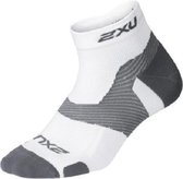 2xu Enkelsokken Vectr Lightcushion Nylon Wit Maat 42/46