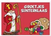 Verhaak Wenskaart Sinterklaas Junior 10 X 15 Cm Glans Rood