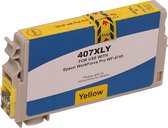 Huismerk inkt cartridge voor Epson 407 geel WF4745 van ABC