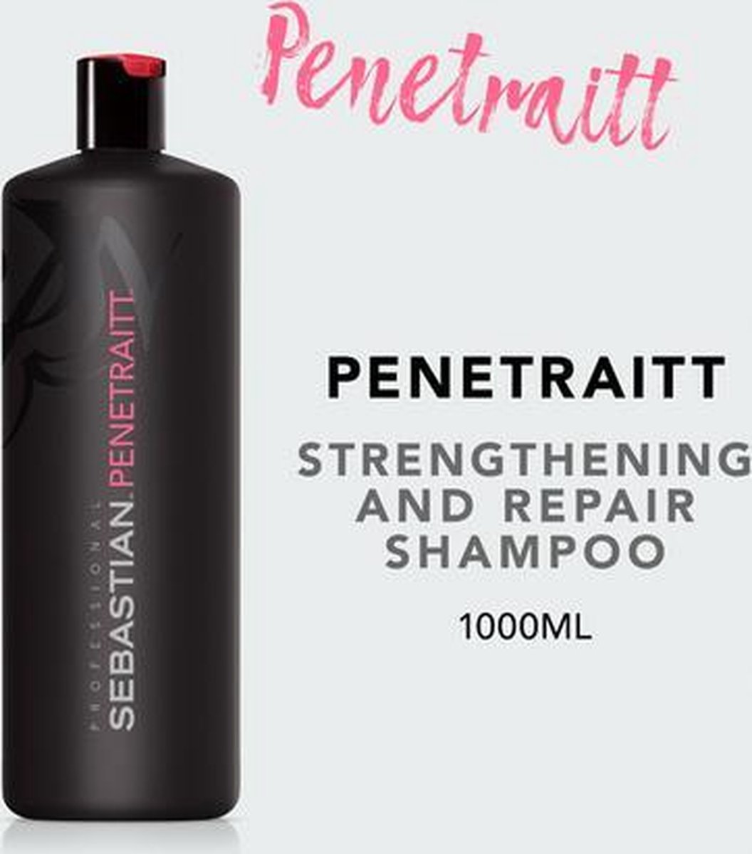 Sebastian - Penetraitt Shampoo 1000 ml | bol.com