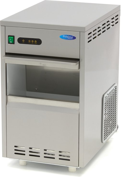 Schilferijsmachine - 30 Kg/24 u - Crushed ice - Watergekoeld — afbeelding 3