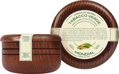 Mondial - Antica Barberia Scheercreme wooden bowl Mondial Tabacco Verde