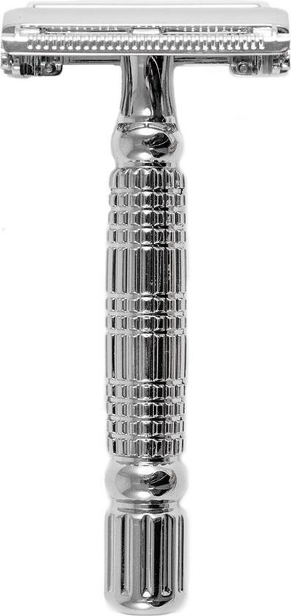 Safety Razor R1 - white chrome