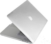 Macbook case van By Qubix - Transparant (clear) - Pro 13 inch RETINA - Alleen geschikt voor de MacBook Pro Retina 13 inch (Model nummer: A1425 / A1502) - Hoge kwaliteit macbook cover!