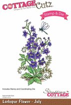 CottageCutz Larkspur Flower - July (CCS-007)