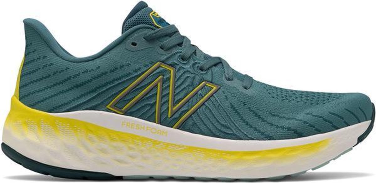 New Balance Vongo V5 Heren - Sportschoenen - lichtblauw/geel - maat 42 |  bol.com