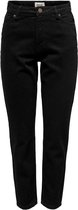 Only Jeans Onljagger Life High Mom Ankle Dnm Noos 15242370 Black/nas254 Dames Maat - W25 X L30