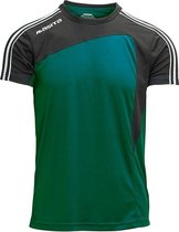 Masita | Sportshirt Forza - Licht Elastisch Polyester - Ademend Vochtregulerend - GREEN/BLACK - 152