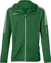 Masita | Sport Hoodie Heren met Rits Sportvest Dames met Capuchon - Barça Lijn - GREEN/WHITE - 116