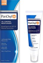 PanOxyl Oil Control Moisturizer Mineral Sunscreen SPF 30, 1.7 Fl Oz