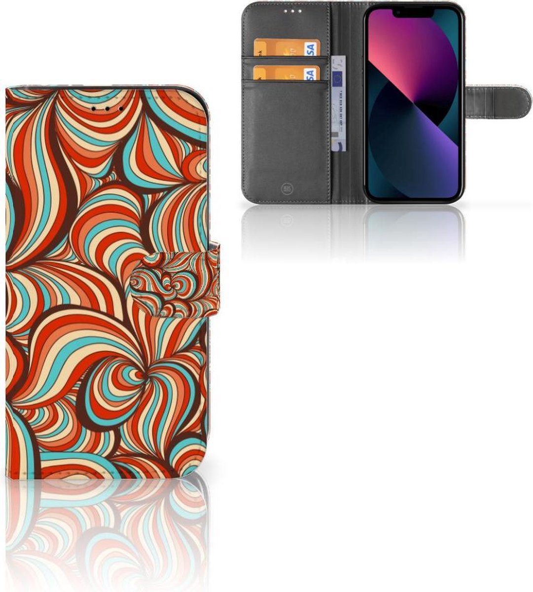 Apple iPhone 13 Hoesje Retro