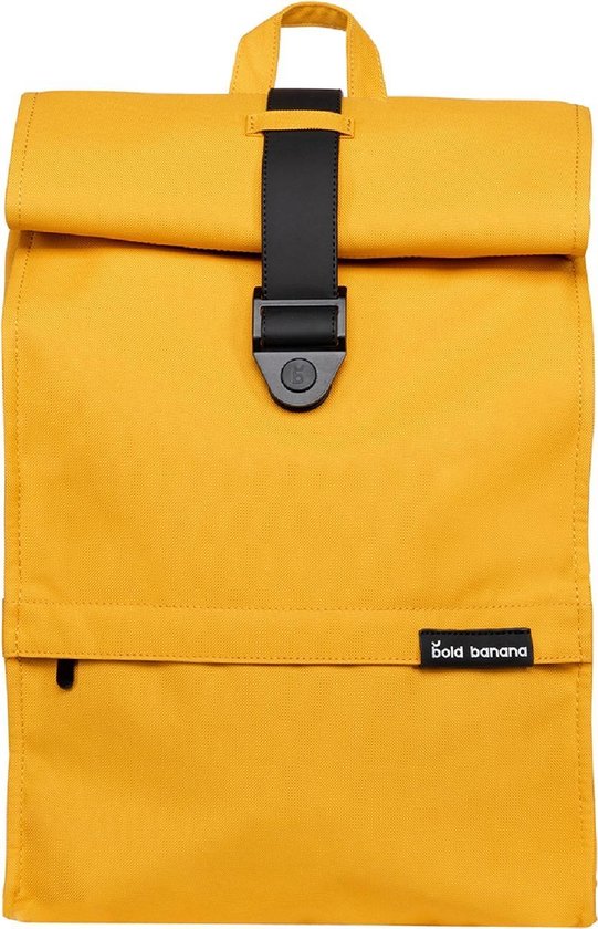 Foto: Bold banana laptoprugzak roll top yellow beetle