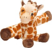 knuffel giraffe junior 20 cm pluche beige/bruin