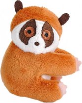 knuffel Slow Loris junior pluche bruin one-size