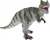 dinosaurus Animal World Alectrosaurus 17 cm grijs/groen