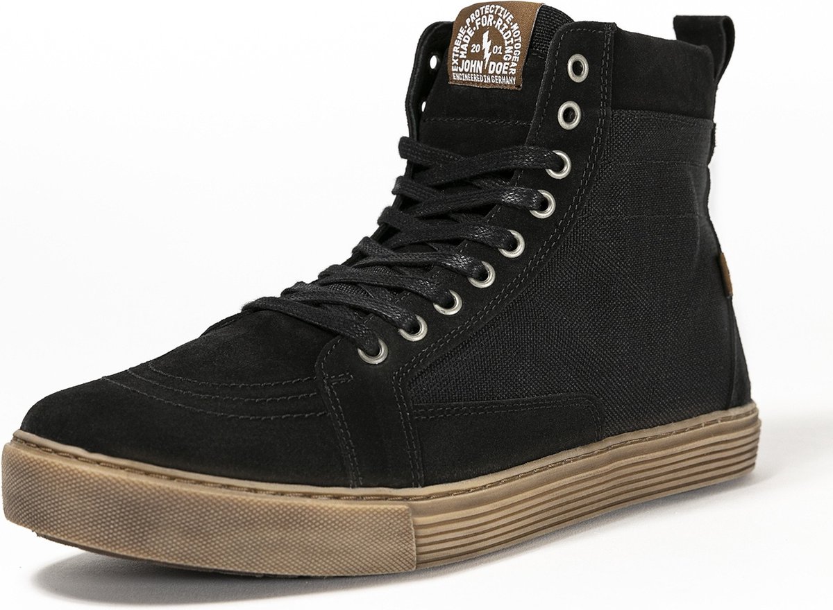 JOHN DOE NEO BLACK BROWN MOTORCYCLE SHOES 43 - Maat - Laars op Prijzenvolger.com