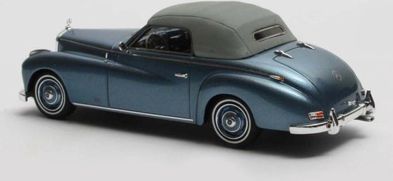 Mercedes 220 A W187 Cabriolet Wendler 1952 - Miniature Matrix 1/43 Bleue - Neuve