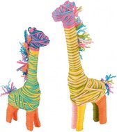 knutselset Yarn Animals Giraffe junior 27-delig