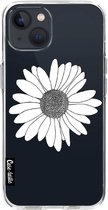 Casetastic Apple iPhone 13 Hoesje - Softcover Hoesje met Design - Daisy Transparent Print