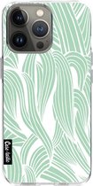 Casetastic Apple iPhone 13 Pro Hoesje - Softcover Hoesje met Design - Seam Foam Organic Print Print