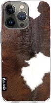 Casetastic Apple iPhone 13 Pro Hoesje - Softcover Hoesje met Design - Roan Cow Print