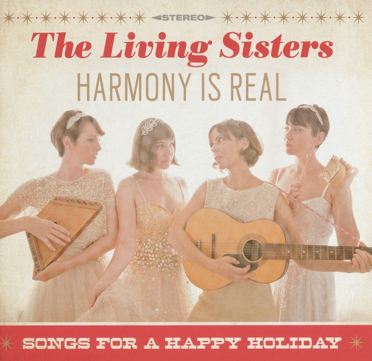 The Living Sisters - Harmony Is Real - Songs For A Happy Holiday (CD)