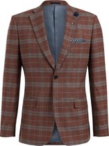 WE Fashion Heren slim fit geruite blazer, Stilson