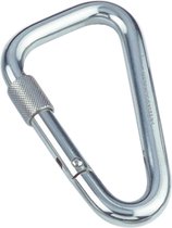 Karabijnhaak asymmetrisch met borgmoer 11 x 120 mm RVS-316