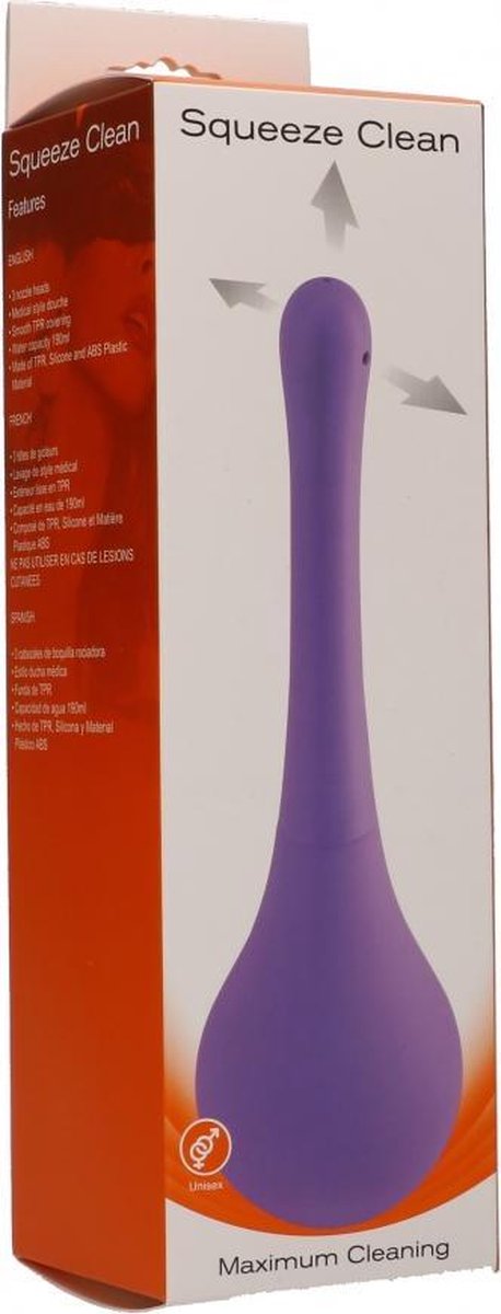 Squeeze Clean Douche - Paars