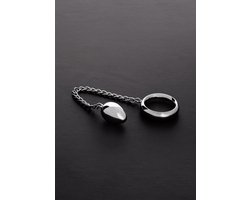 Donut C-Ring Anal Egg (45/45mm) with chain