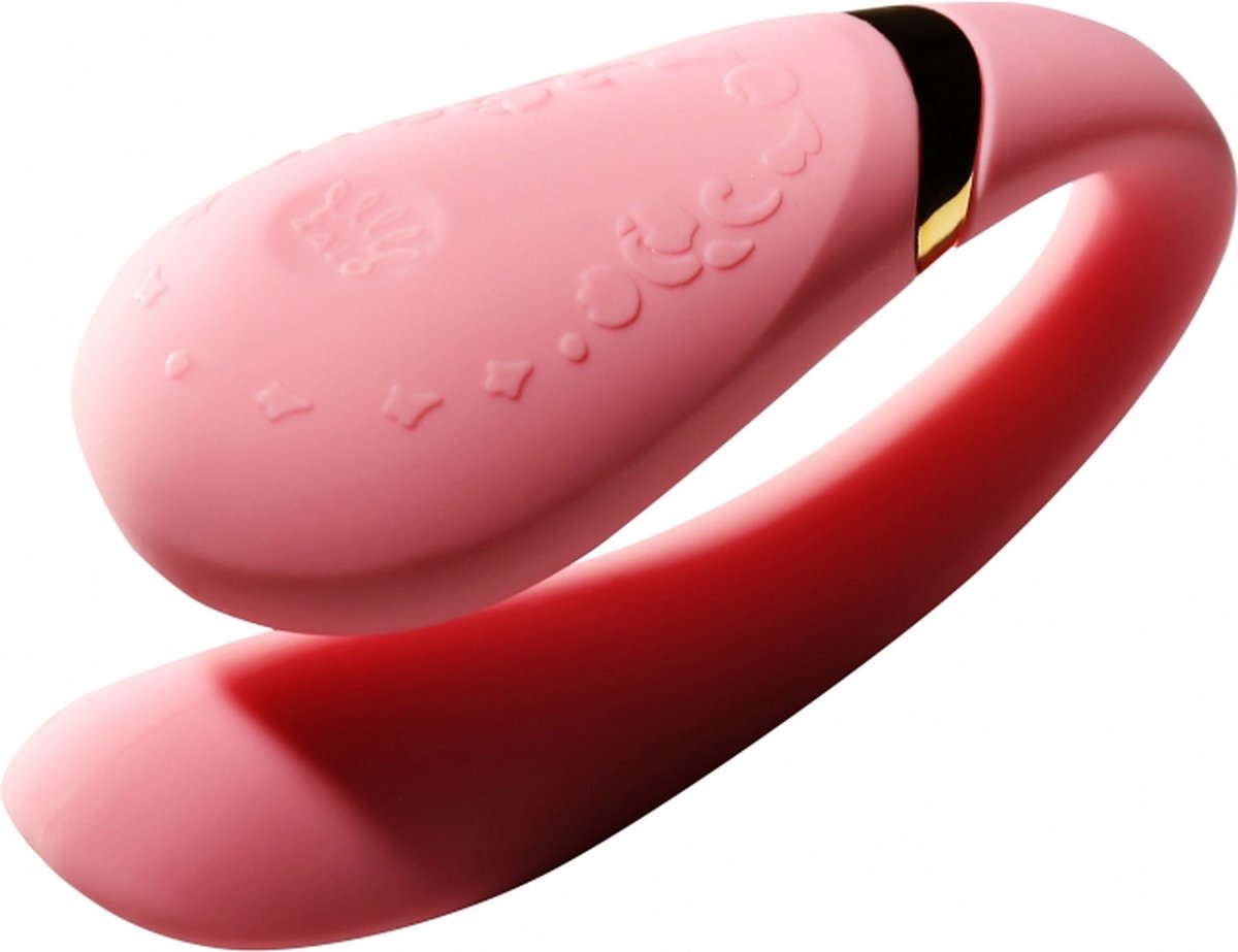 Goedkoopste Zalo Fanfan - Couples Massager rouge pink