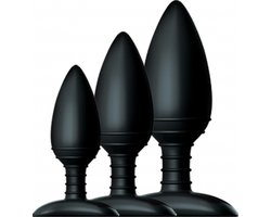 Nexus Butt Plug Trio Set - Anale Starter Set - 3 stuks