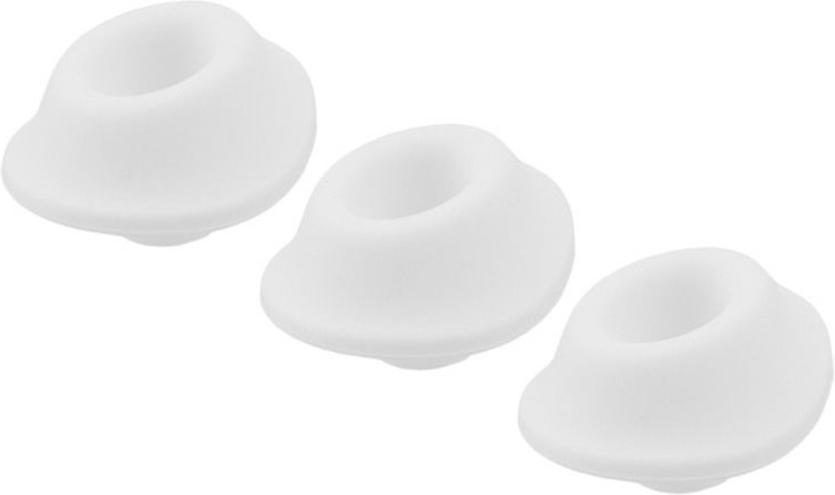 Goedkoopste Womanizer Heads - Kapjes voor Womanizer Classic en Premium - Wit - S - 3 stuks