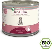 Herrmann's Bio Selection Kattenvoeding - Kip met Wortel - 200 g