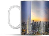 Mok - panorama van Dubai met de Burj Khalifa - 350 ml - Beker