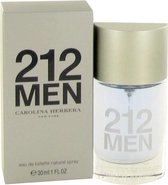 Carolina Herrera 212 Eau De Toilette Spray (new Packaging) 30 Ml For Men