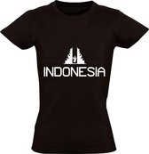 Indonesia Dames t-shirt | Indonesie | Zwart