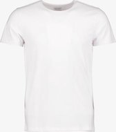 Unsigned heren T-shirt wit ronde hals - Maat XL