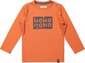 Koko Noko jongens shirt Logo Faded Orange