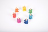 Tickit RAINBOW WOODEN NUTS & BOLTS