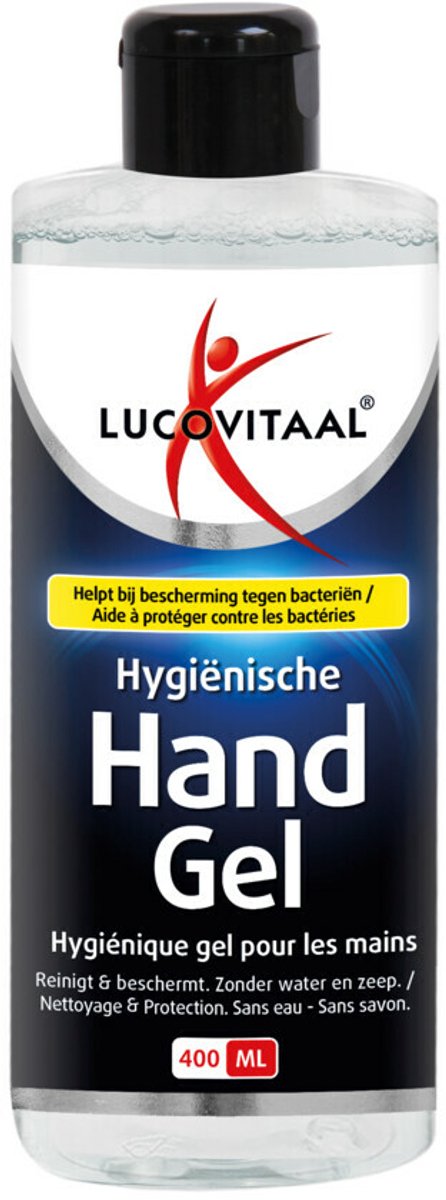 3x Lucovitaal Hygiënische Handgel 400 ml