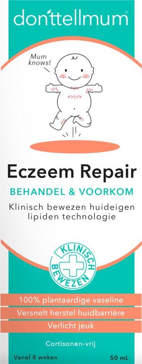 Goedkoopste donttellmum - Eczeem Repair Creme - 50 ml