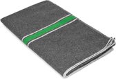 Profipack® Verhuisdekens - Pakdekens fedepack groen/wit - 150 x 200cm x 1500gr (5 stuks) + gratis 1 rol Profipack tape
