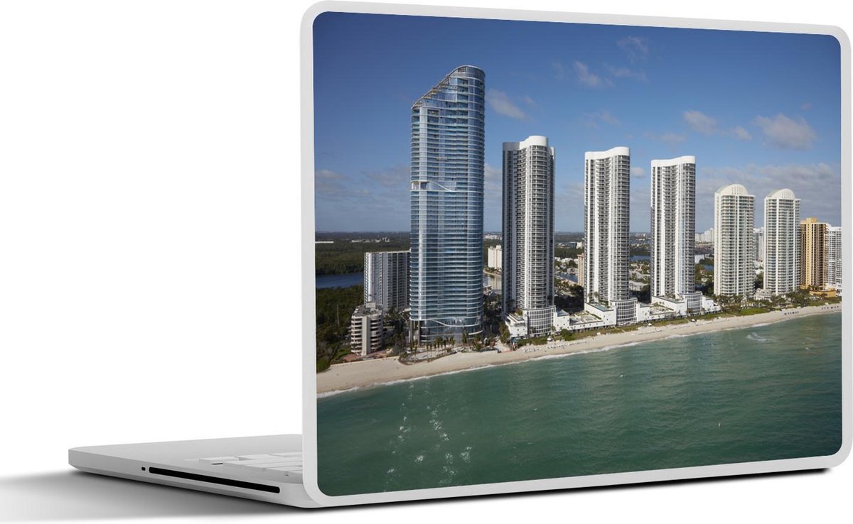 Afbeelding van product SleevesAndCases  Laptop sticker - 11.6 inch - Miami - Zee - Hotel